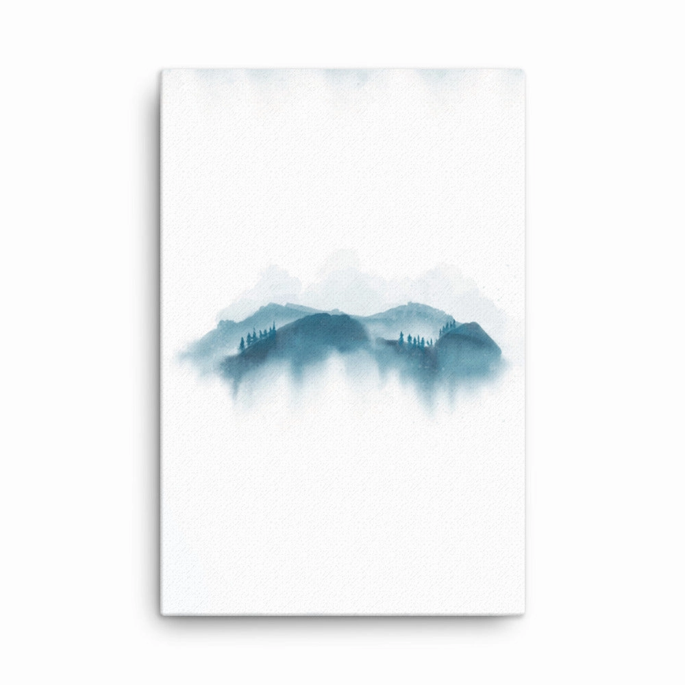 blue mountains - canvas