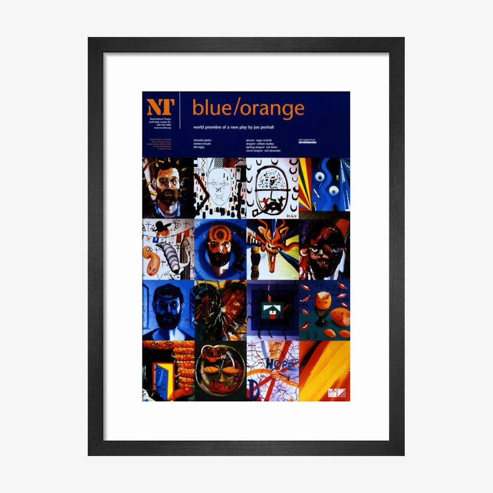 Blue/Orange 2000 Print