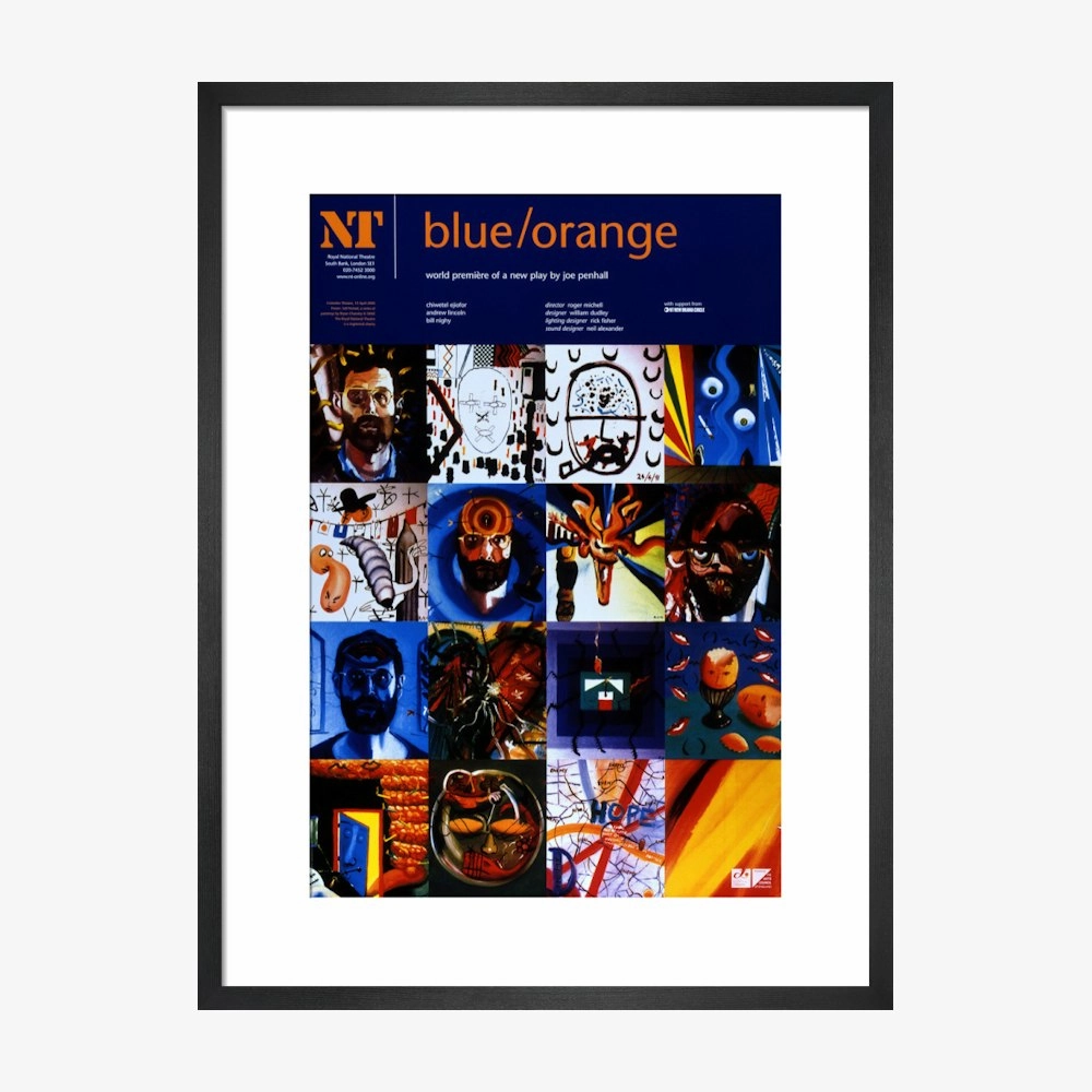 Blue/Orange 2000 Print