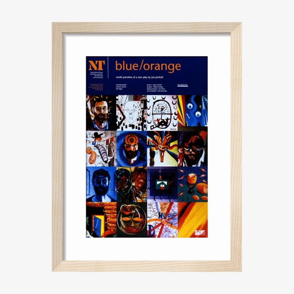Blue/Orange 2000 Print