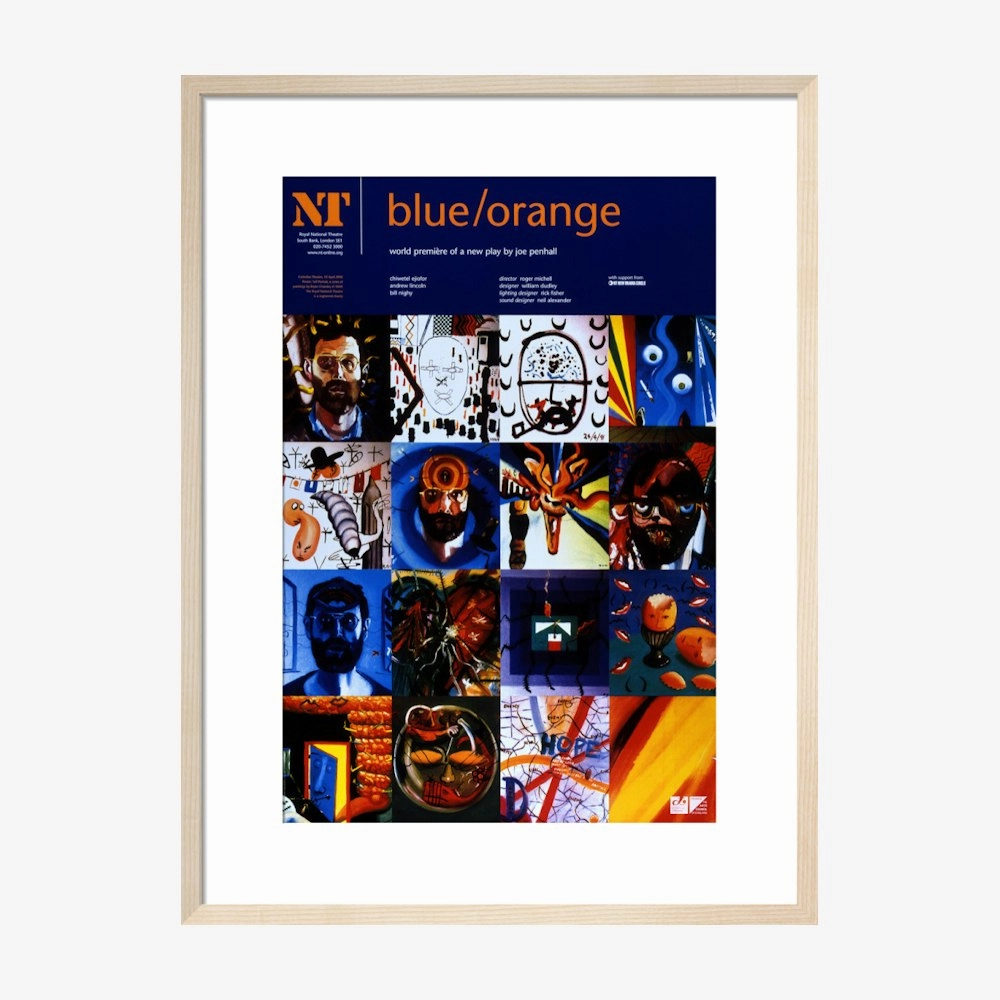 Blue/Orange 2000 Print