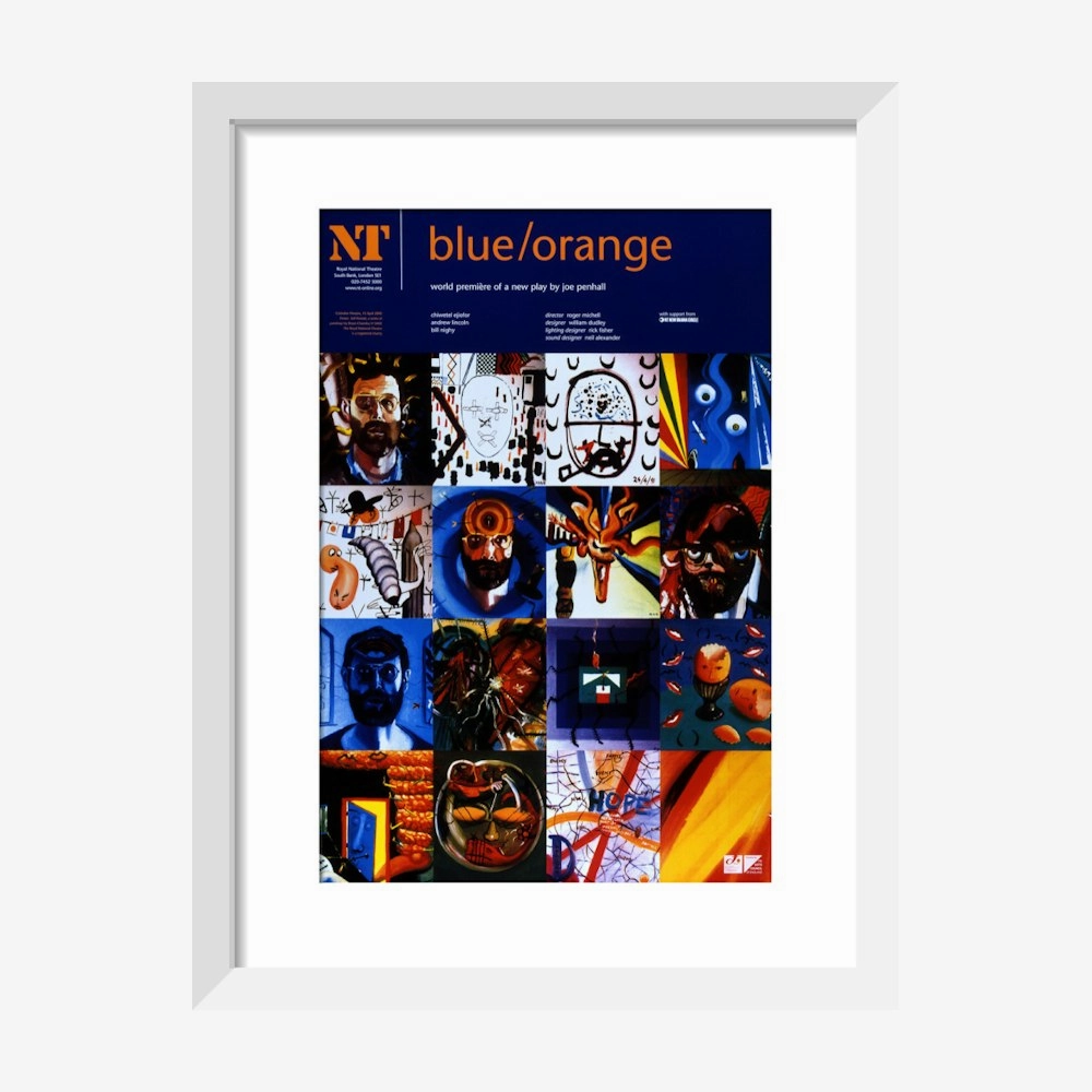 Blue/Orange 2000 Print