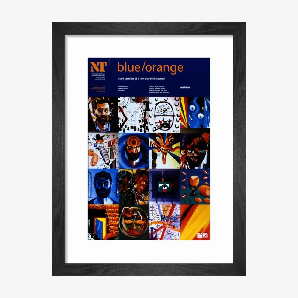 Blue/Orange 2000 Print