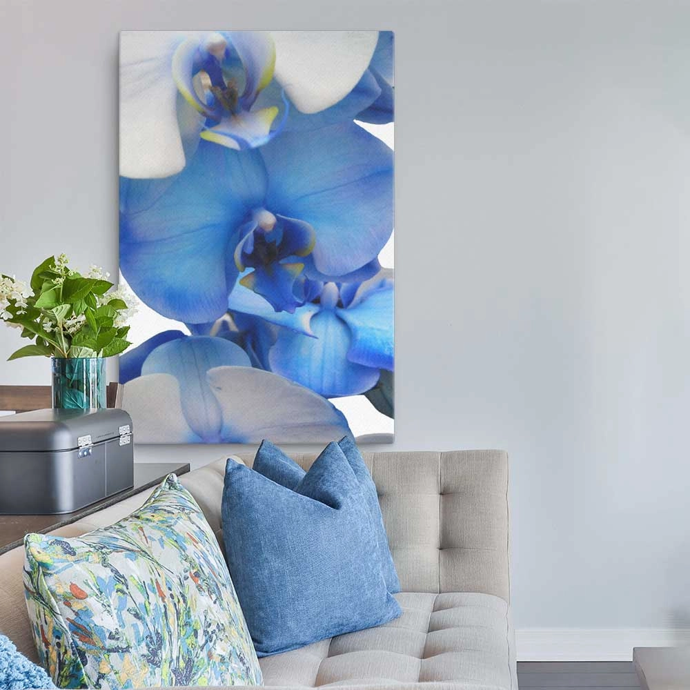 Blue Orchid - Leinwand