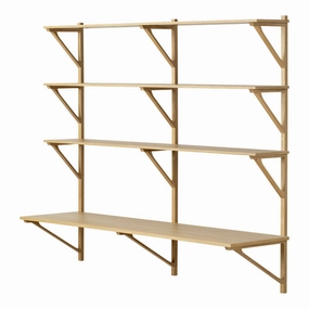 BM29 Shelf w/ Desk - 2-Wide modern art object