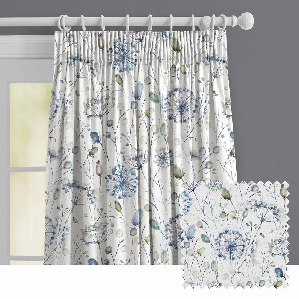 Boronia Ann Printed Made to Measure Curtains Crocus patterned fashion rug  