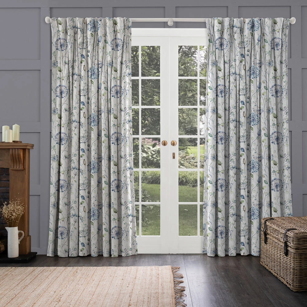 Boronia Ann Printed Made to Measure Curtains Crocus
