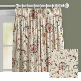 Boronia Fiona Printed Made to Measure Curtains Boysenberry patterned fashion rug  