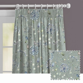 Boronia Fiona Printed Made to Measure Curtains Willow patterned fashion rug  