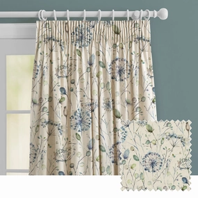 Boronia Printed Made to Measure Curtains Crocus patterned fashion rug  