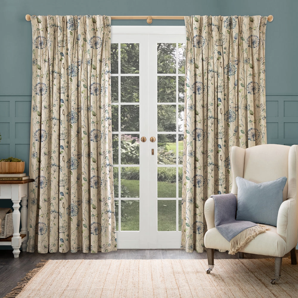 Boronia Printed Made to Measure Curtains Crocus