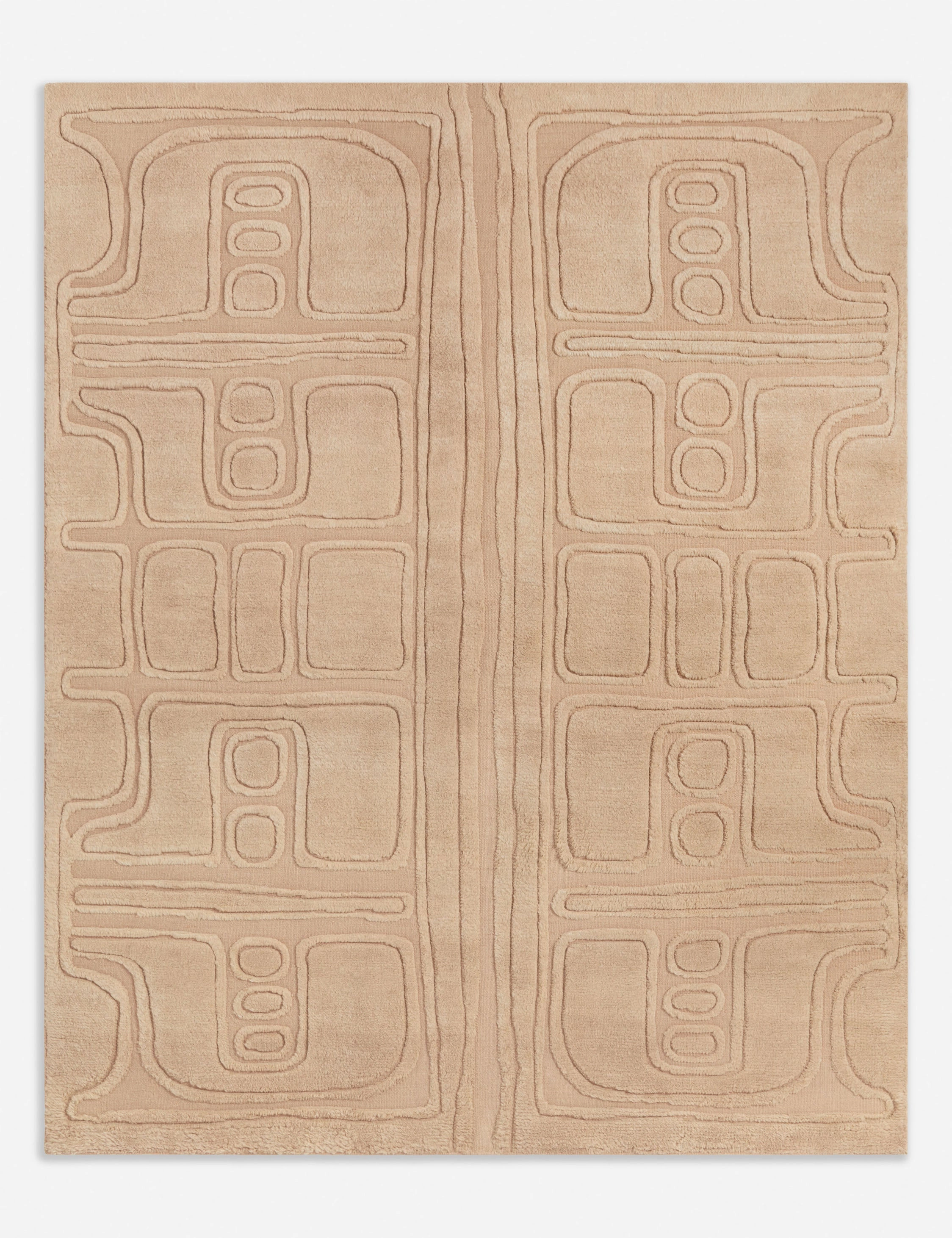 Bosa Hand-Knotted Wool Rug trendy fashion rug