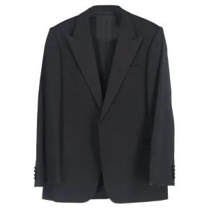 Boss von Hugo Boss Einreihiger Blazer und Hose Set in schwarzer Wolle