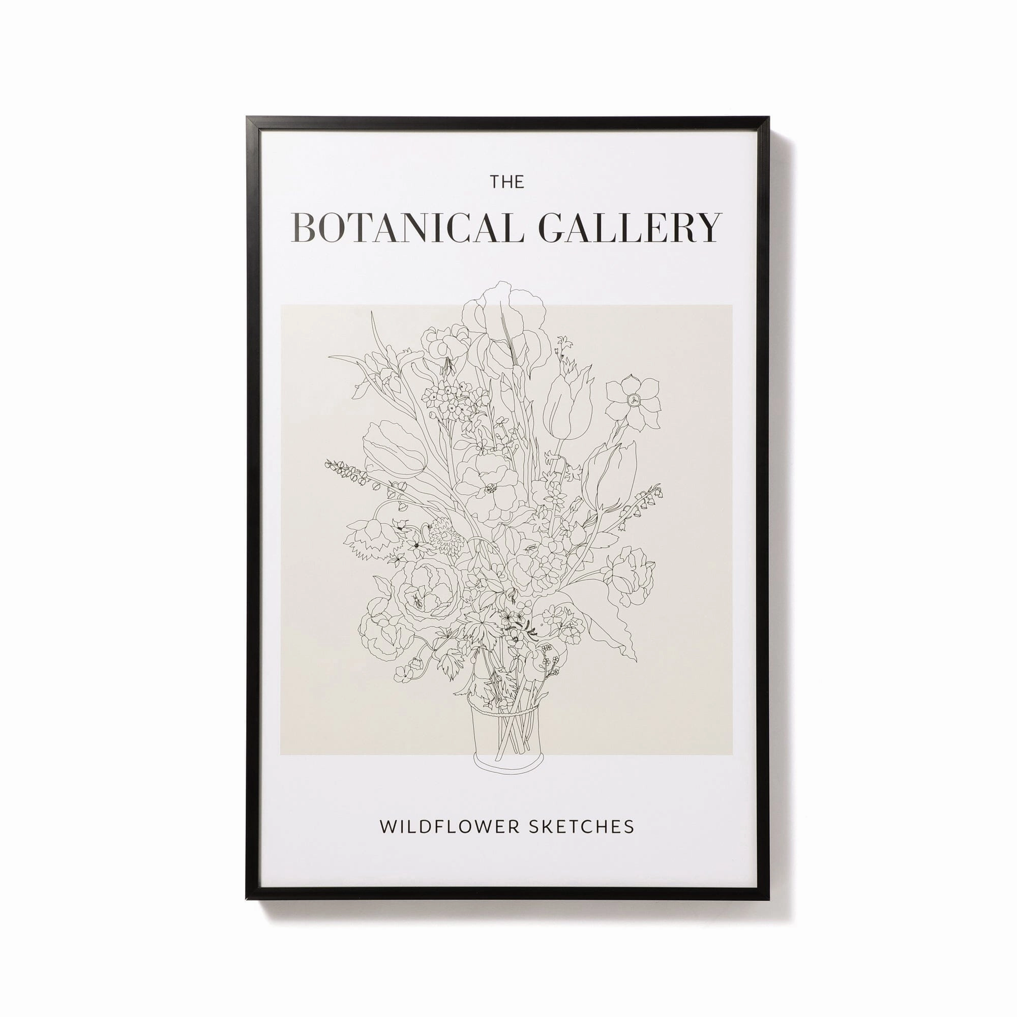 Botanical Gallery Art Board L framed wall decor