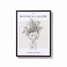 Botanical Gallery Art Board M framed wall decor