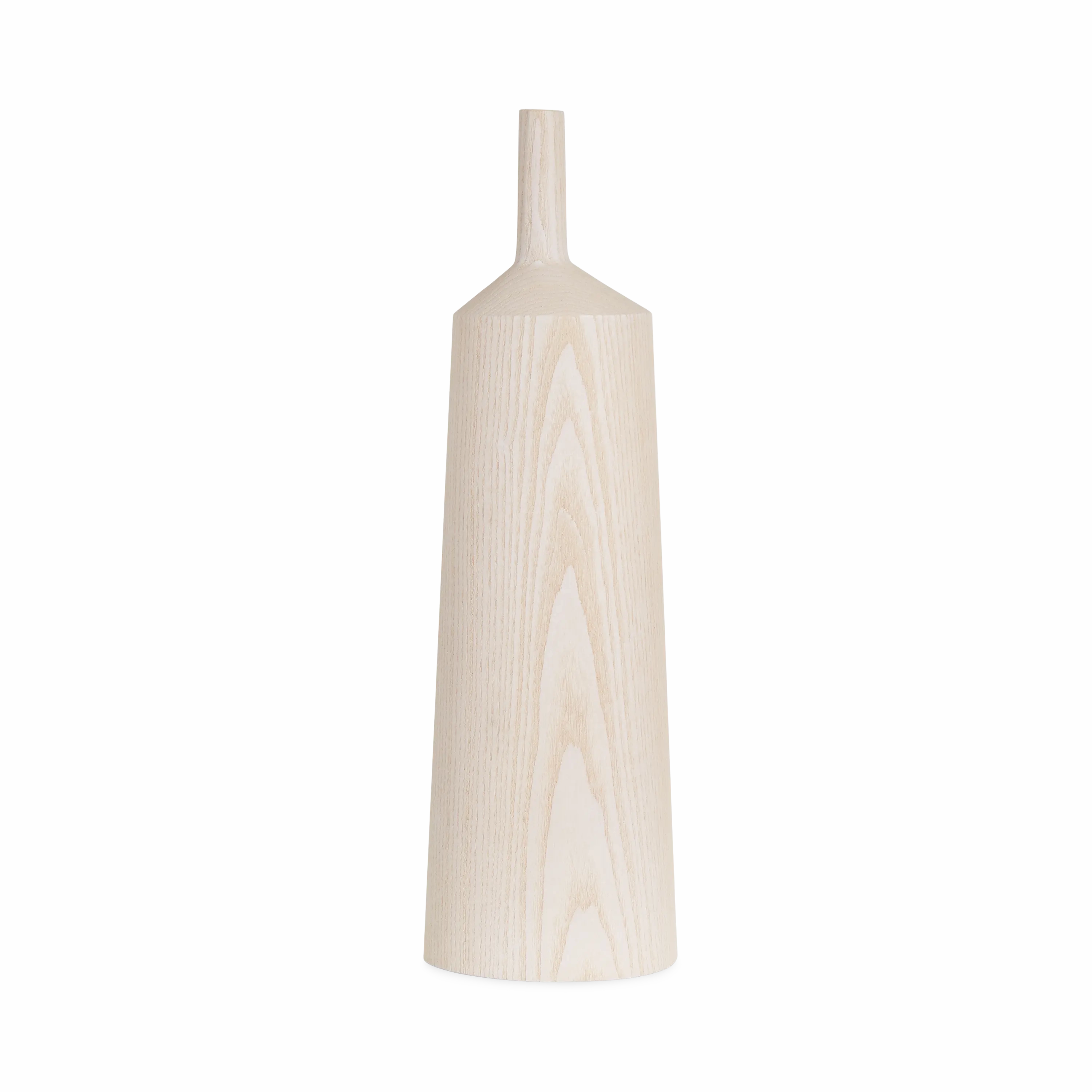Bottiglia Ash Wood Vase elegant wall decor