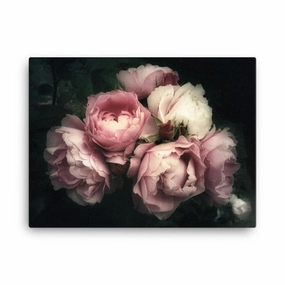 Bouquet of peonies - canvas canvas mural art