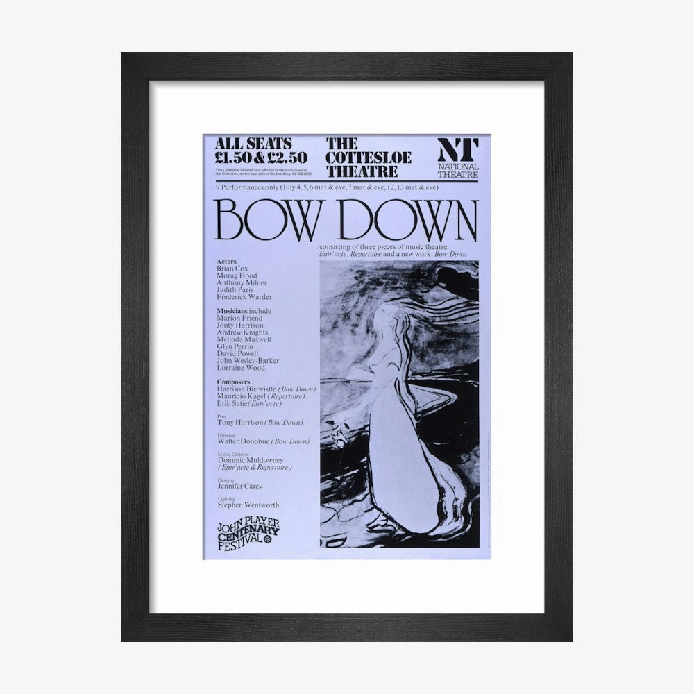 Bow Down 1977 Print