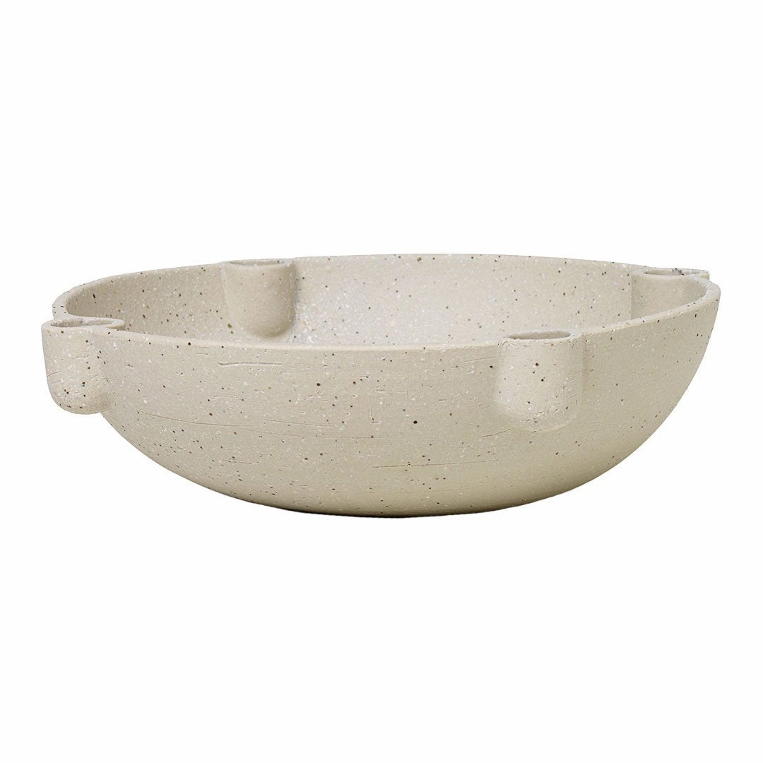Bowl Candle Holder - Ceramic modern art object