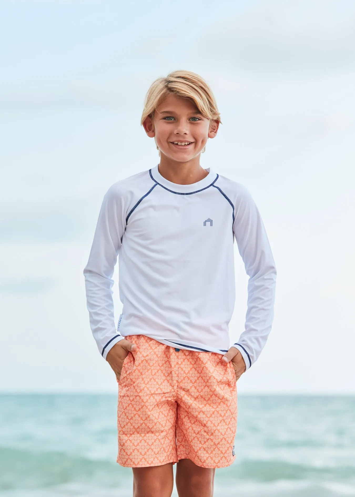 Jungen Fisher Island Badehose ecco Schuhe
