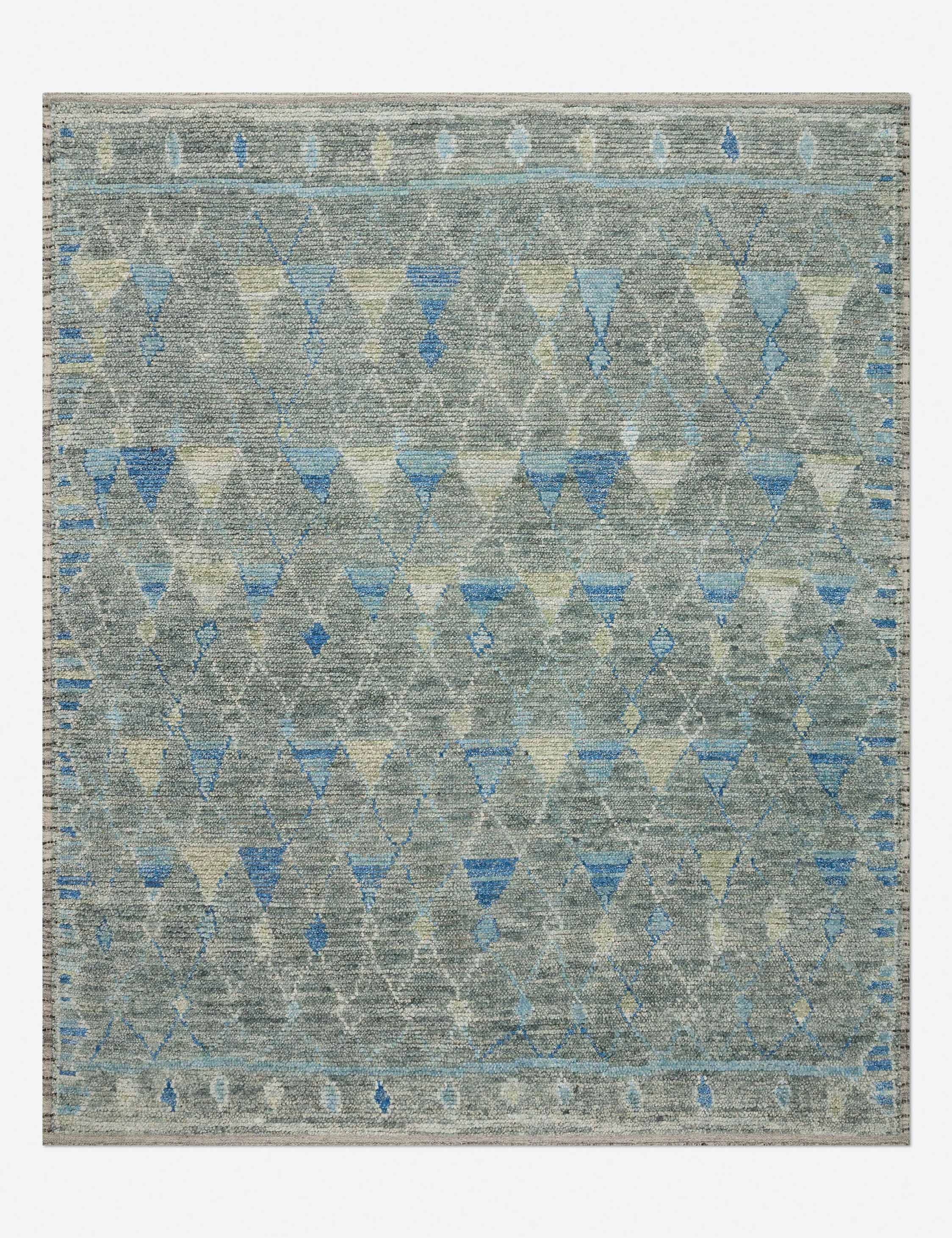 Bradbury Hand-Knotted Wool Rug trendy fashion rug