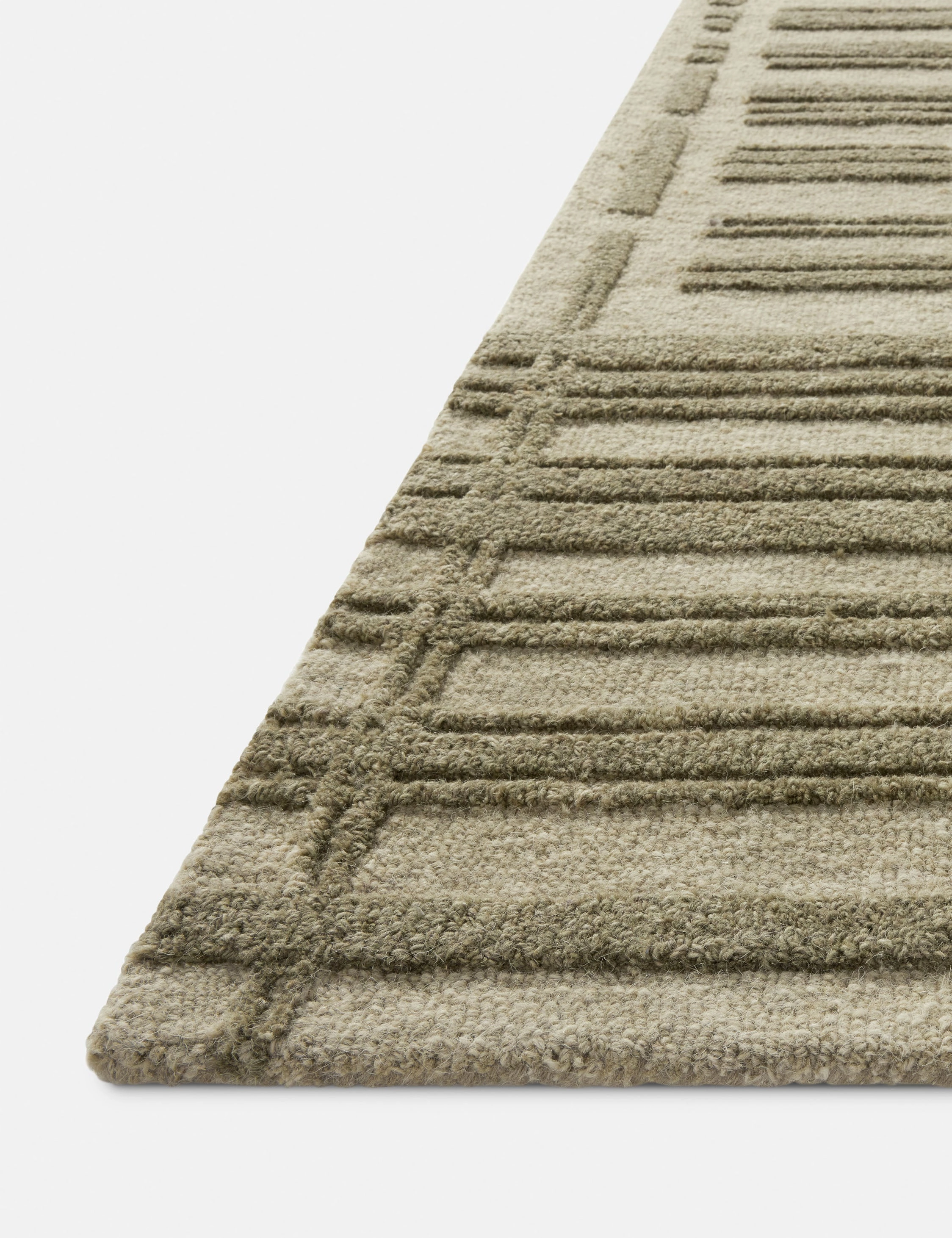 Bradley II Hand-Tufted Wool Rug by Chris Loves Julia x Loloi