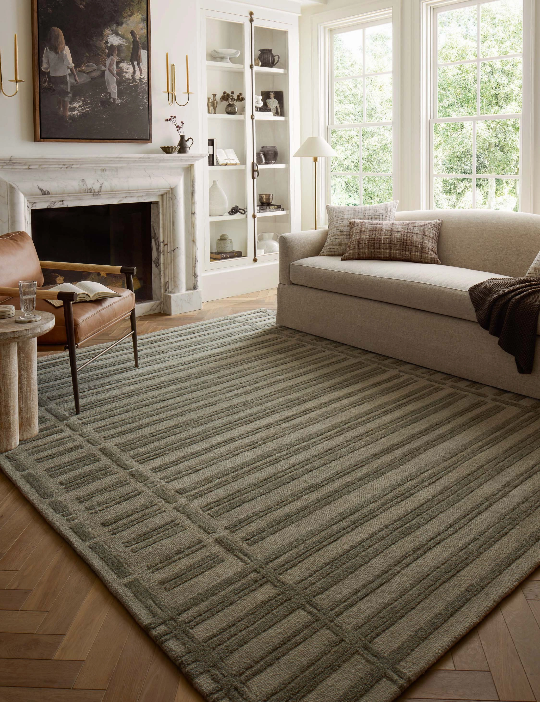 Bradley II Hand-Tufted Wool Rug by Chris Loves Julia x Loloi
