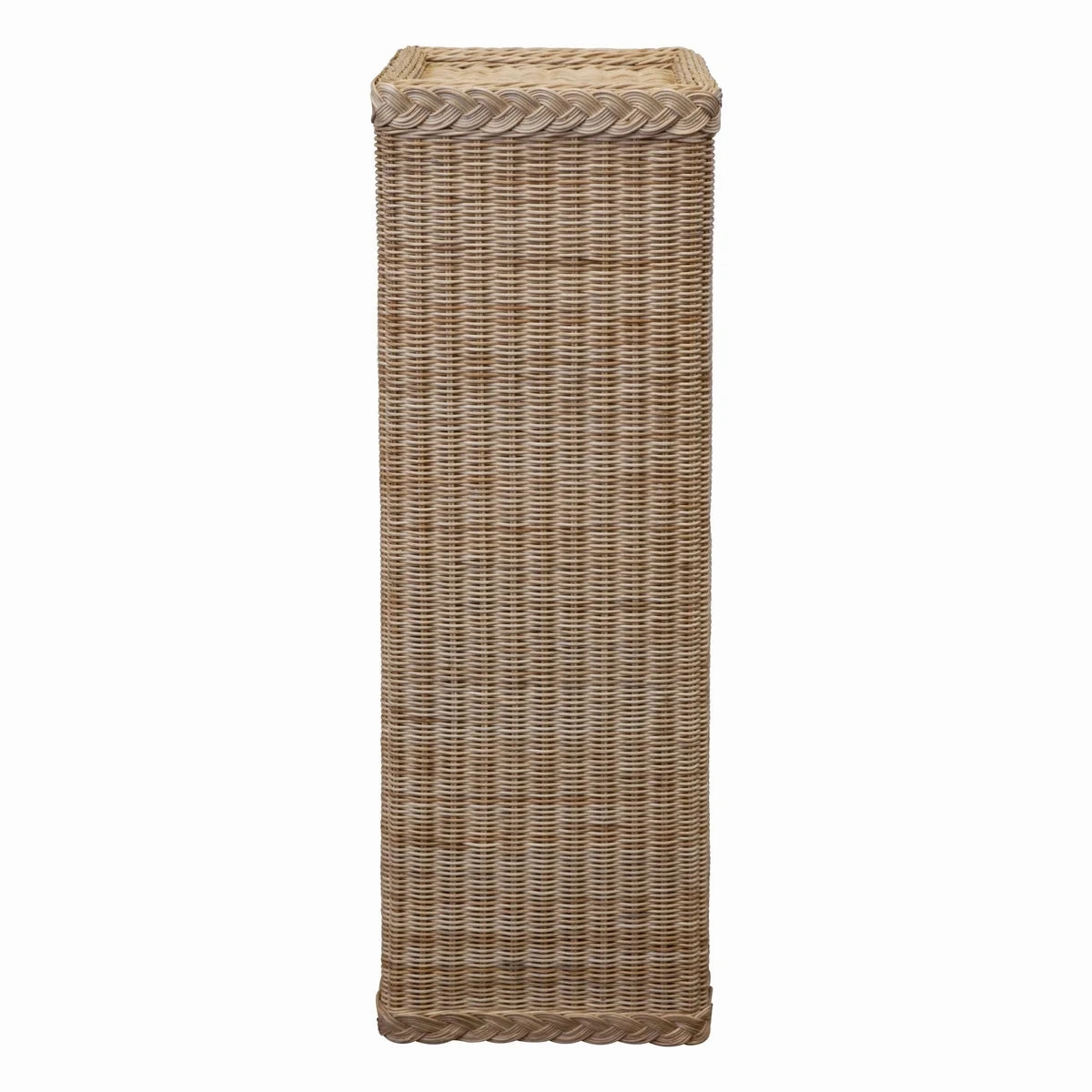 Braided Square Pedestal home display ornament