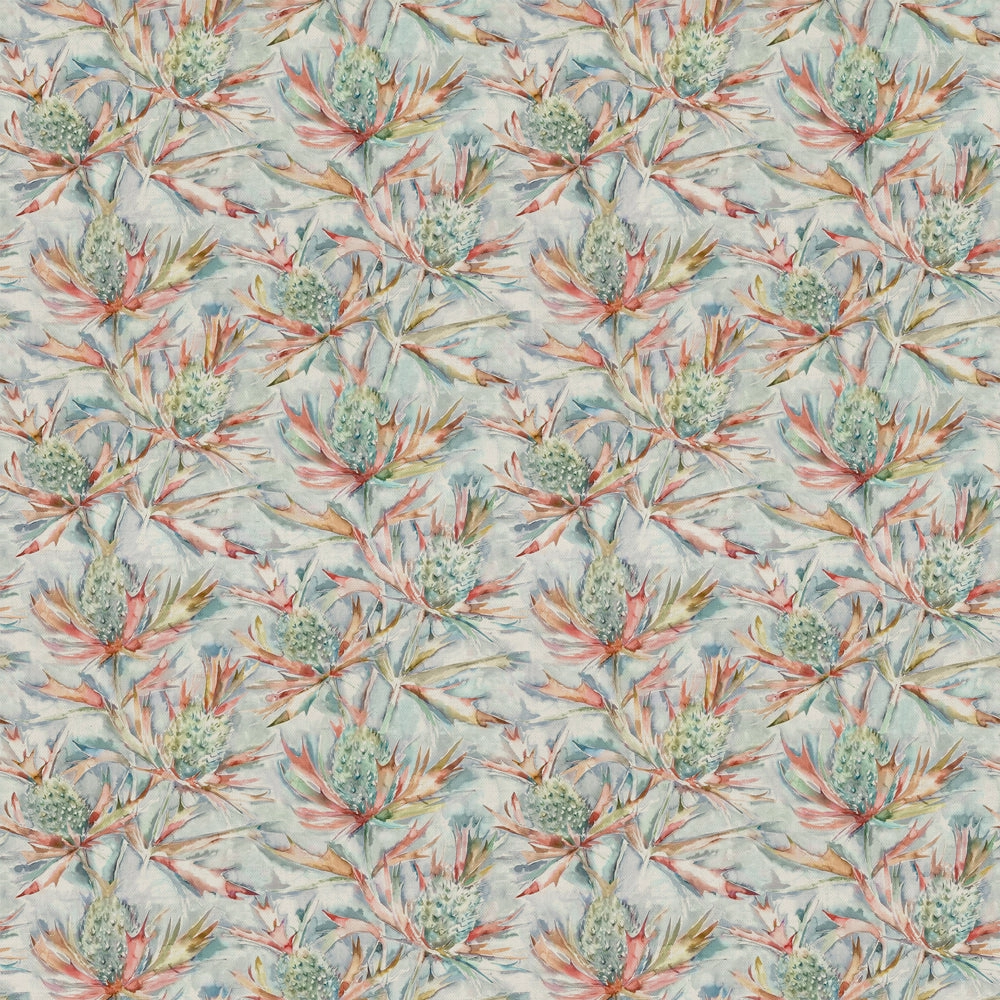 Braithwaite Printed Cotton Fabric (By The Metre) Russett