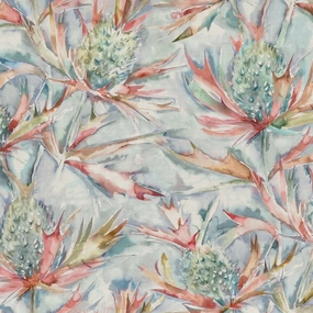 Braithwaite Printed Cotton Fabric (By The Metre) Russett elegant table cloth  