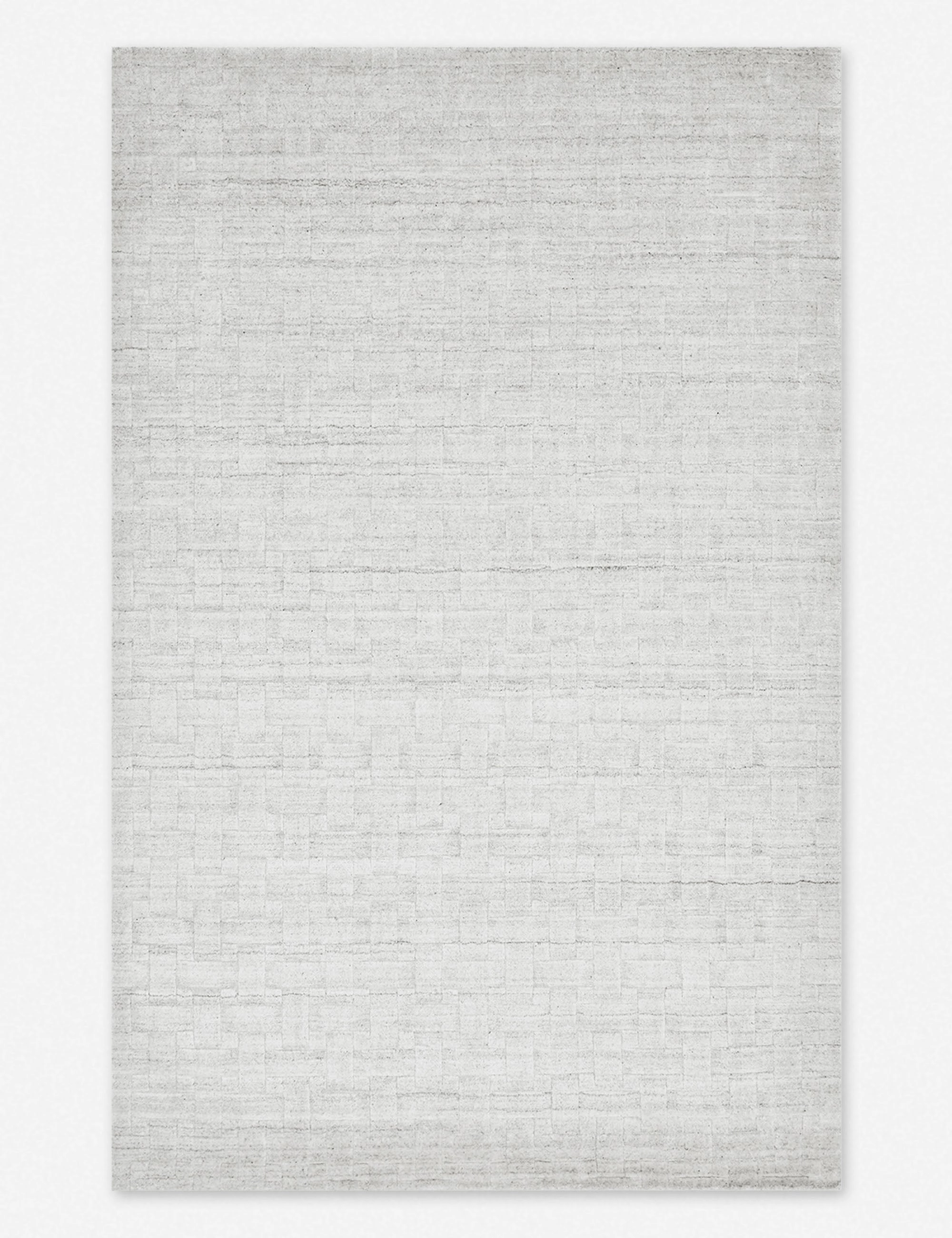 Brena Hand-Loomed Wool-Blend Rug trendy fashion rug