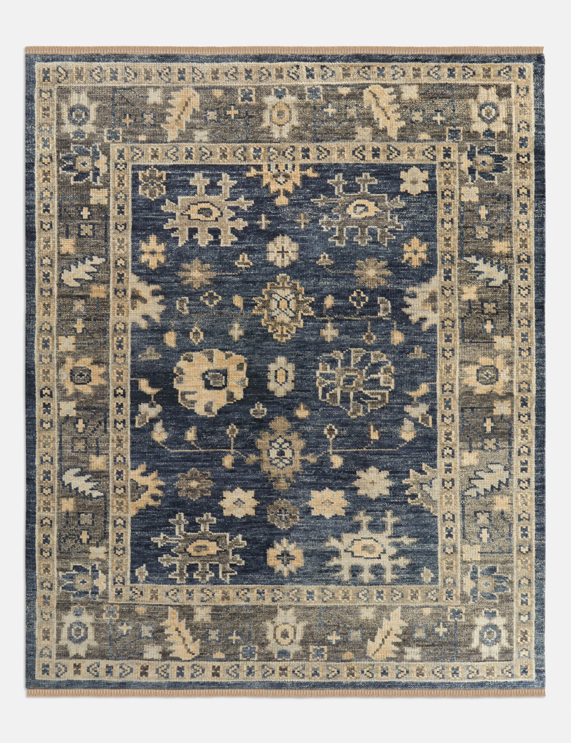 Bridger Hand-Knotted Wool Rug trendy fashion rug