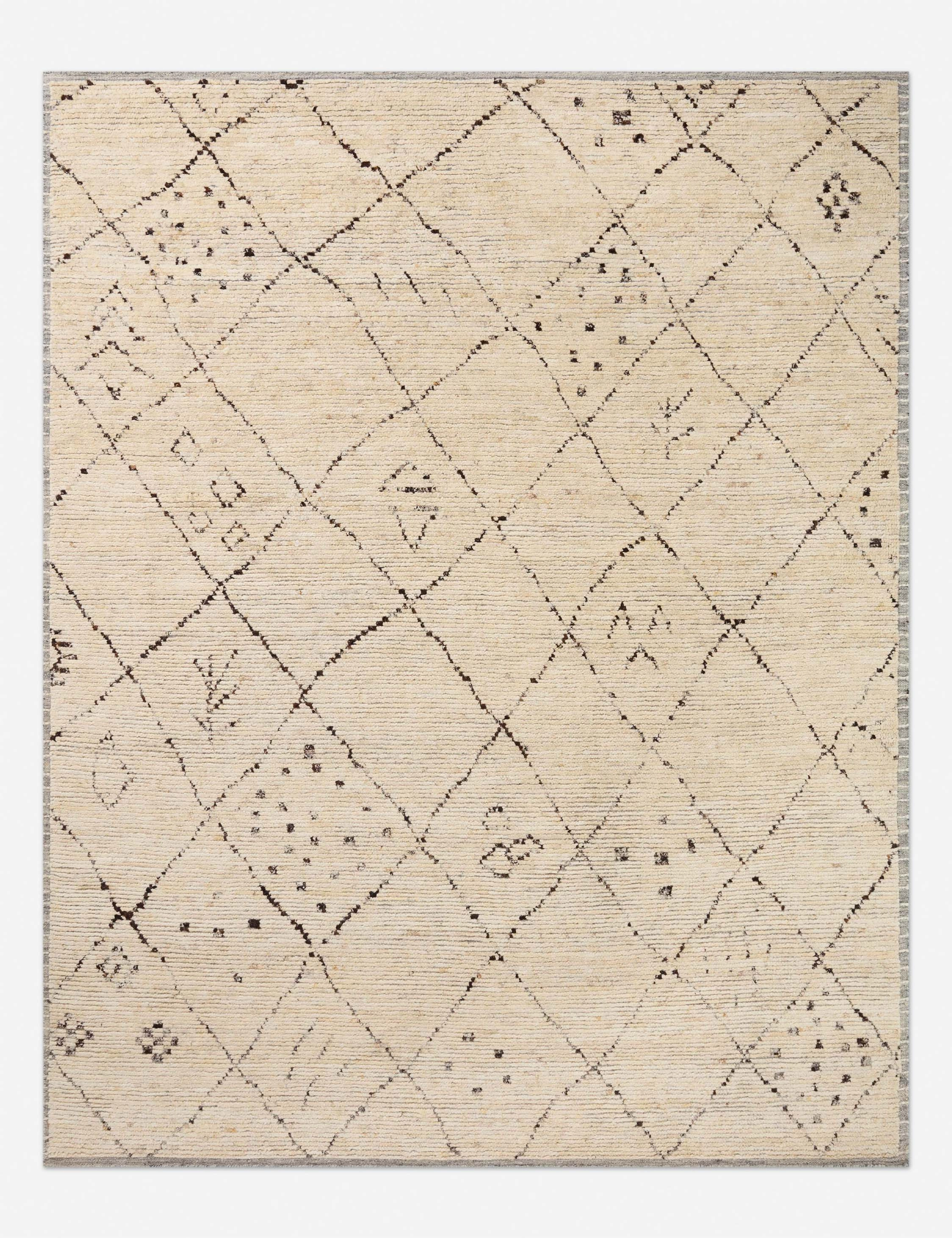 Briyana II Hand-Knotted Wool Rug by Amber Lewis x Loloi trendy fashion rug