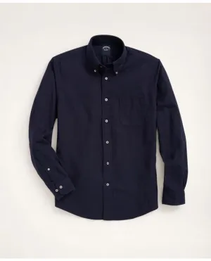 Brooks Brothers Herren Übergrößen Portugiesisches Flanellhemd Marineblau Brooks Brothers