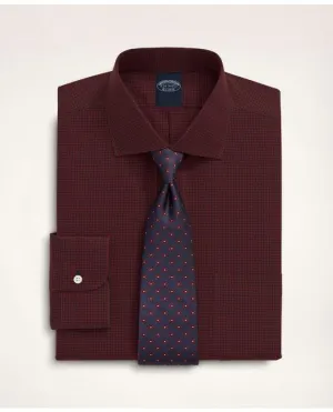 Brooks Brothers Herren Stretch Big & Tall Hemd Dunkelrot Brooks Brothers