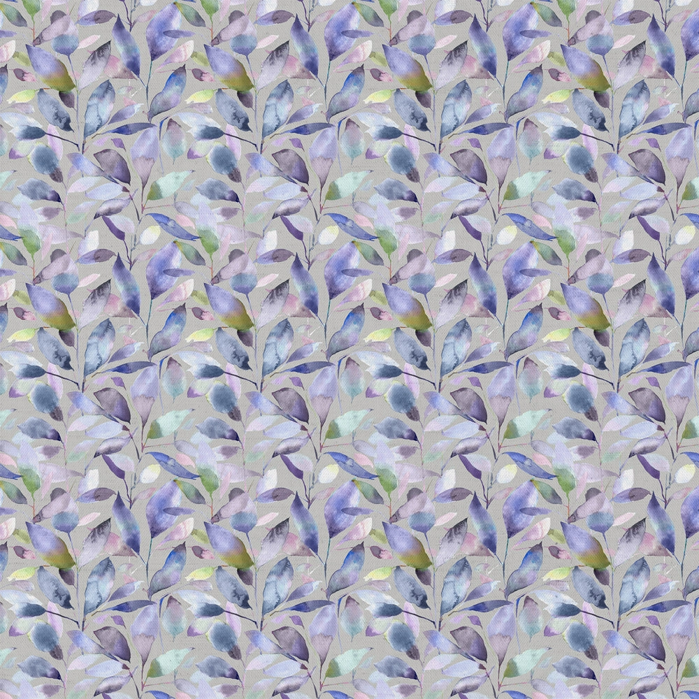 Brympton Printed Cotton Fabric (By The Metre) Heather Stone