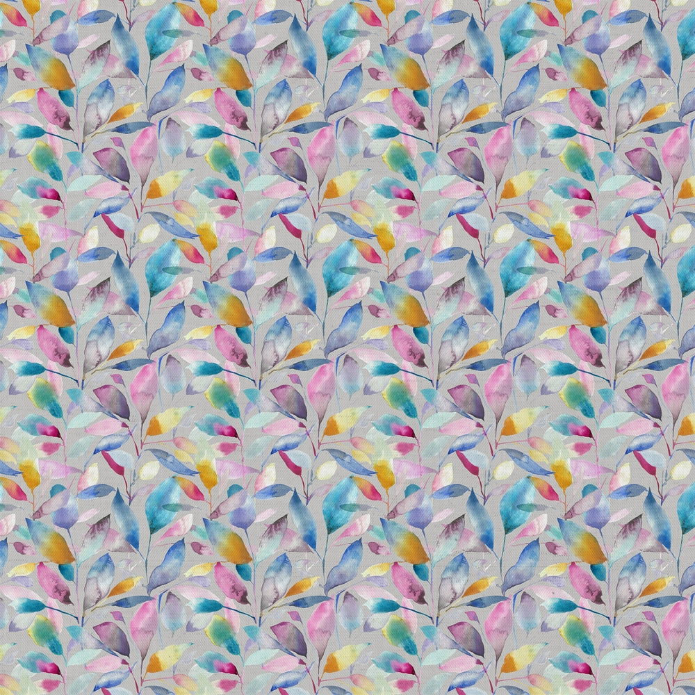 Brympton Printed Cotton Fabric (By The Metre) Stone