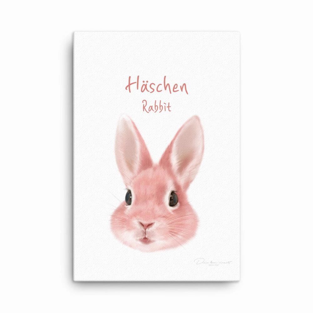 Bunny - canvas
