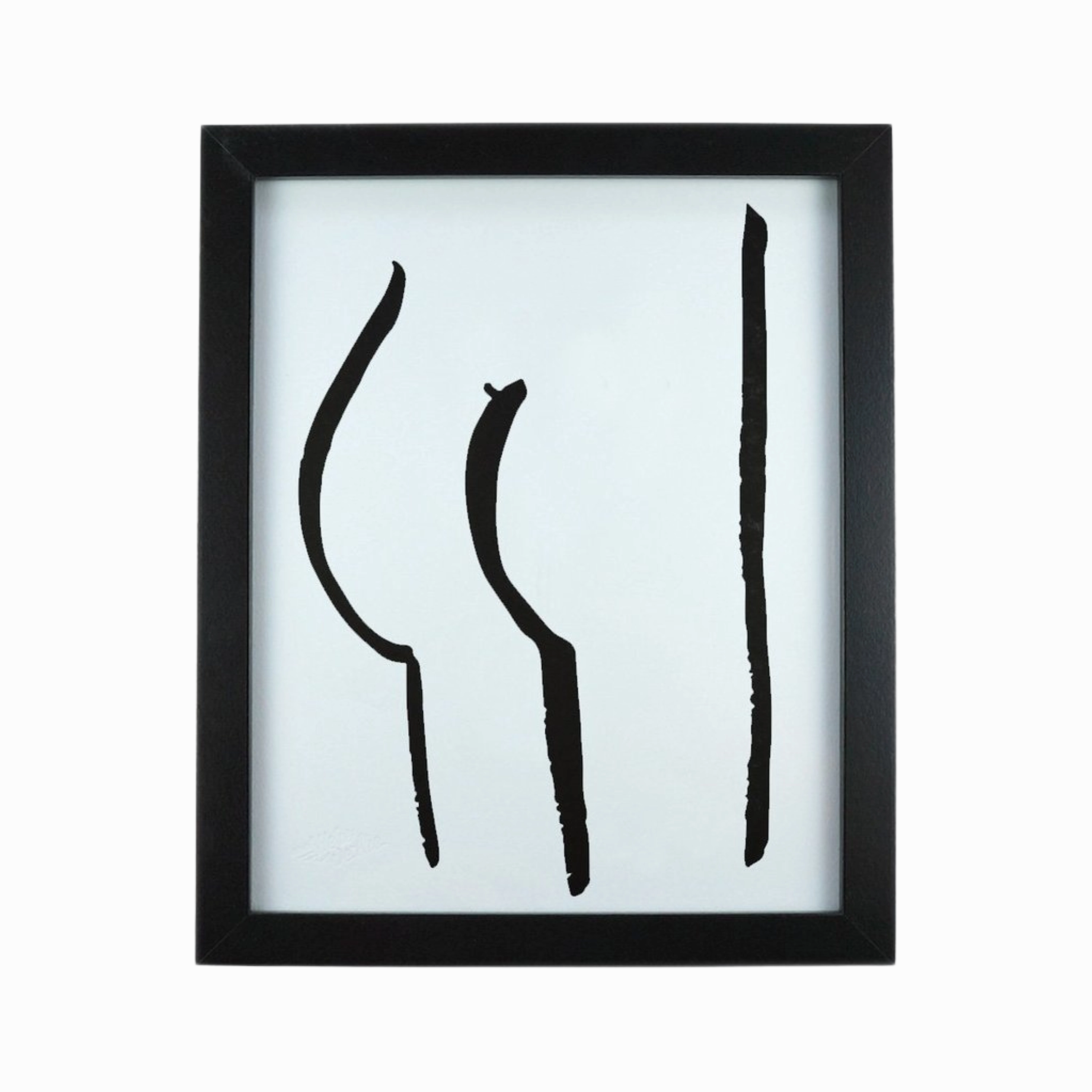 Butt Art Print 8x10 framed wall decor