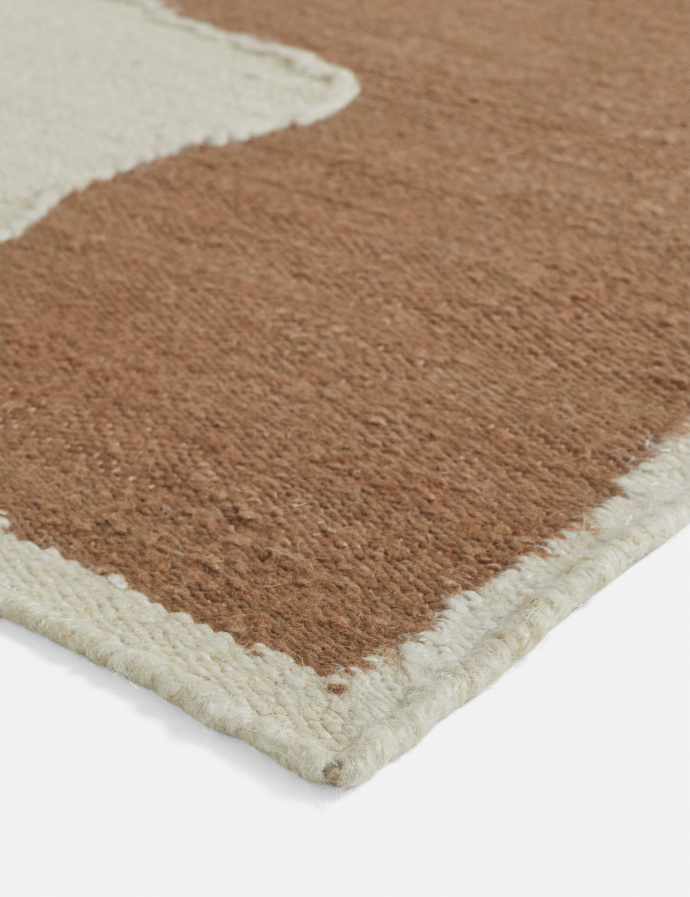 Butte Flatweave Linen Rug by lan Byrd