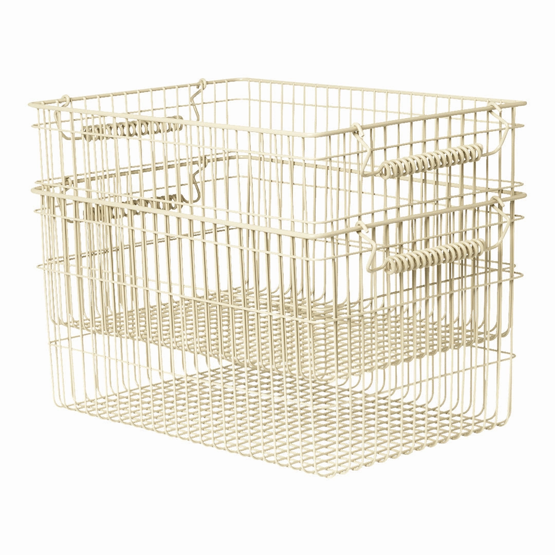 Cala Stackable Baskets - Set of 2 modern art object