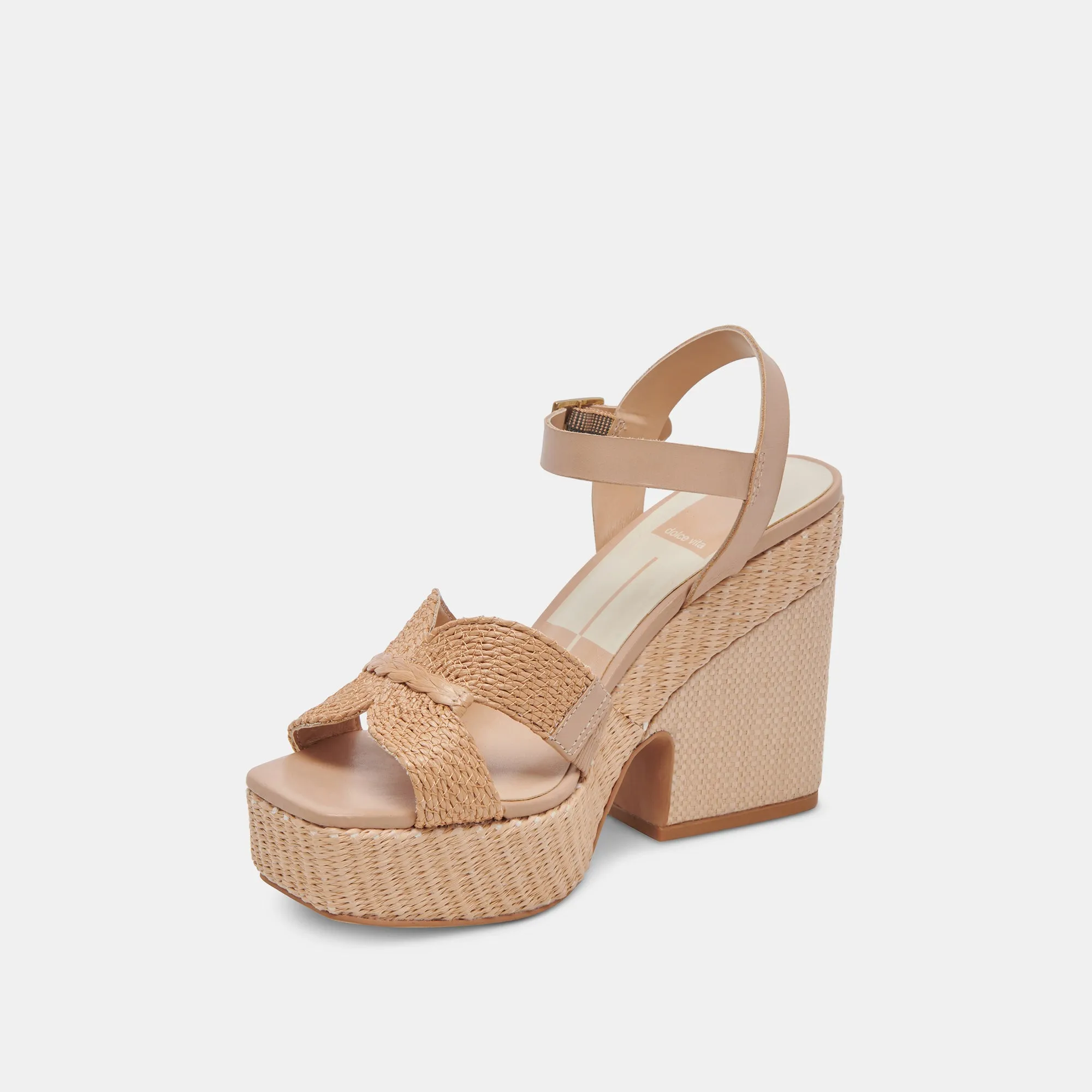 CALE ABSÄTZE LT NATUR RAFFIA