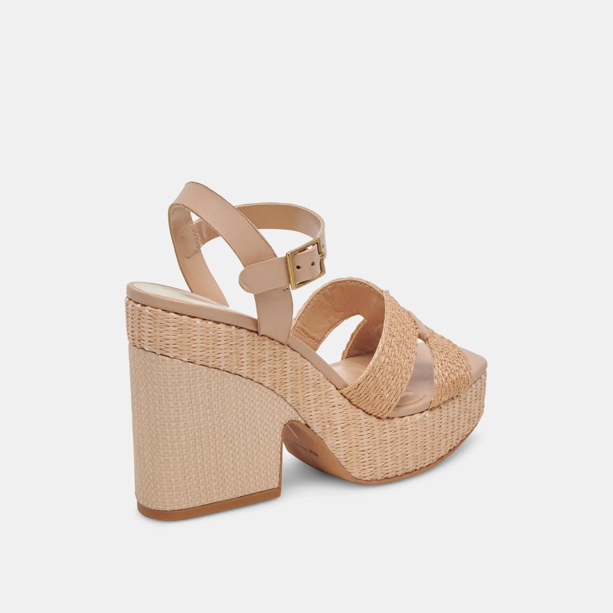 CALE ABSÄTZE LT NATUR RAFFIA