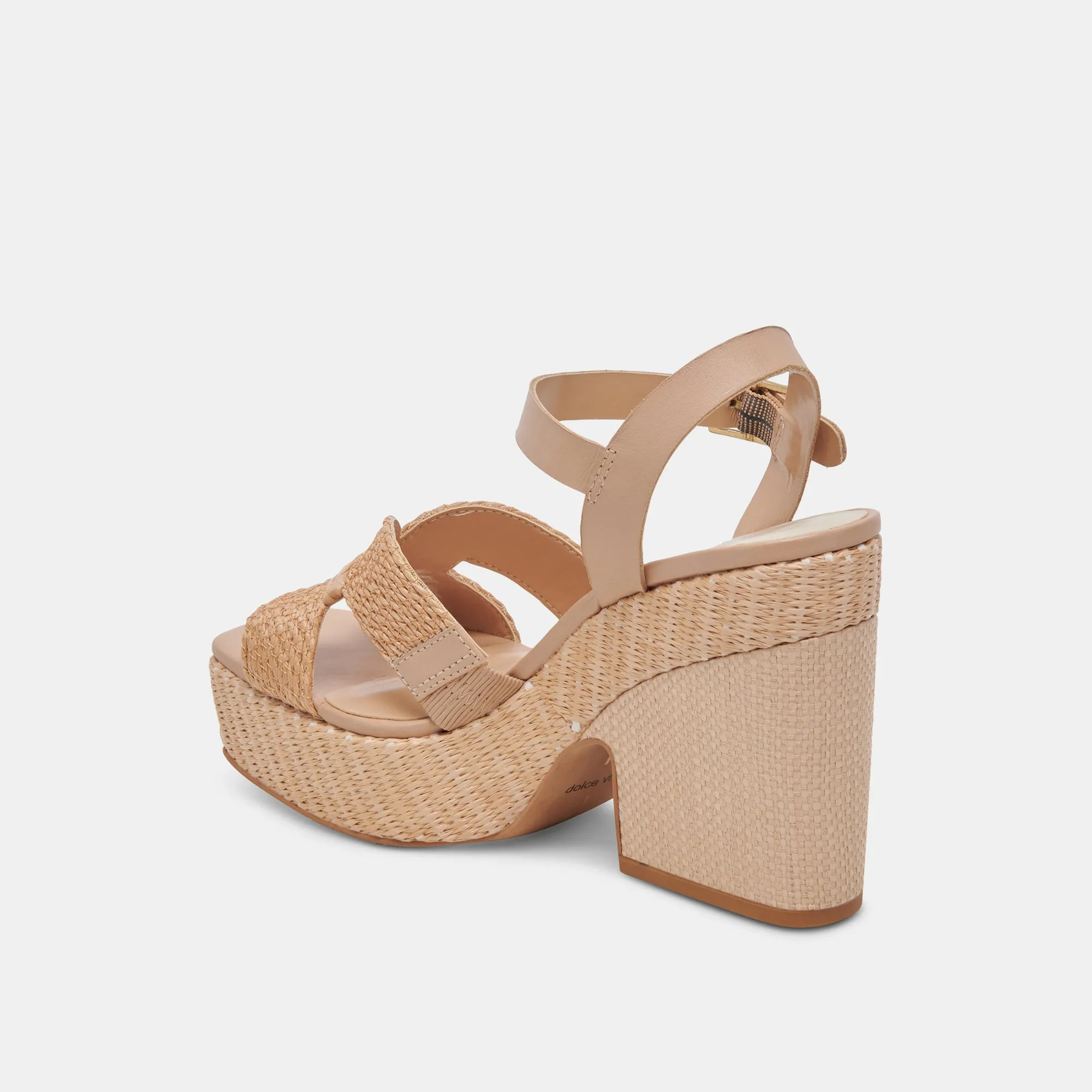 CALE ABSÄTZE LT NATUR RAFFIA