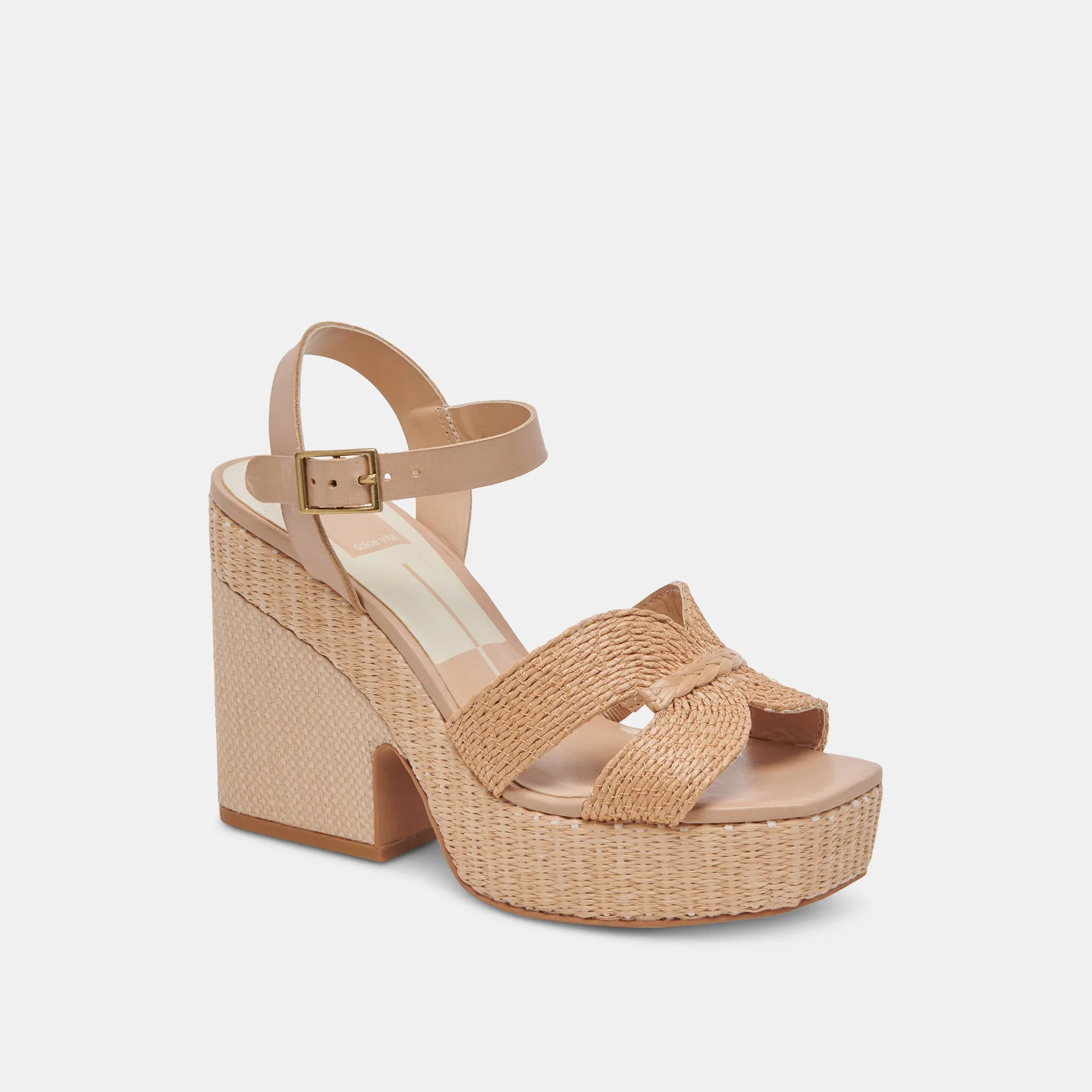 CALE ABSÄTZE LT NATUR RAFFIA