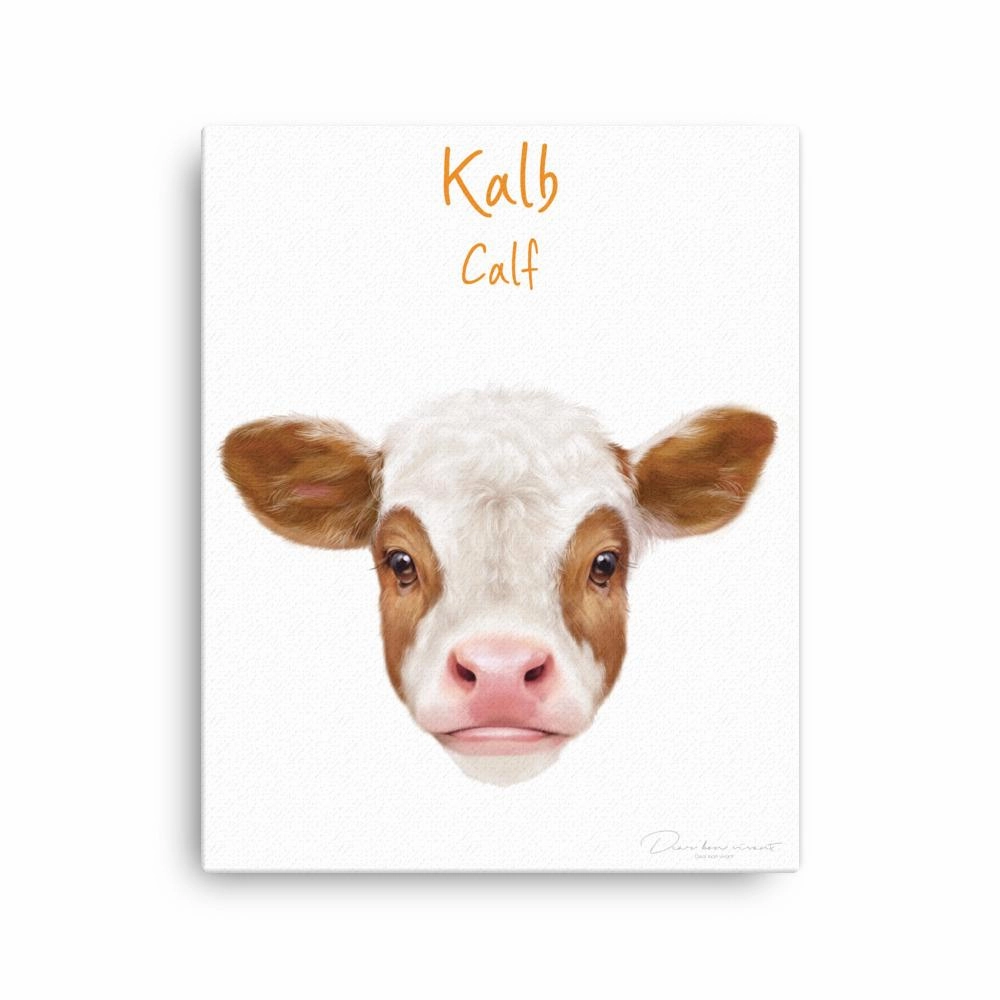 Calf - canvas