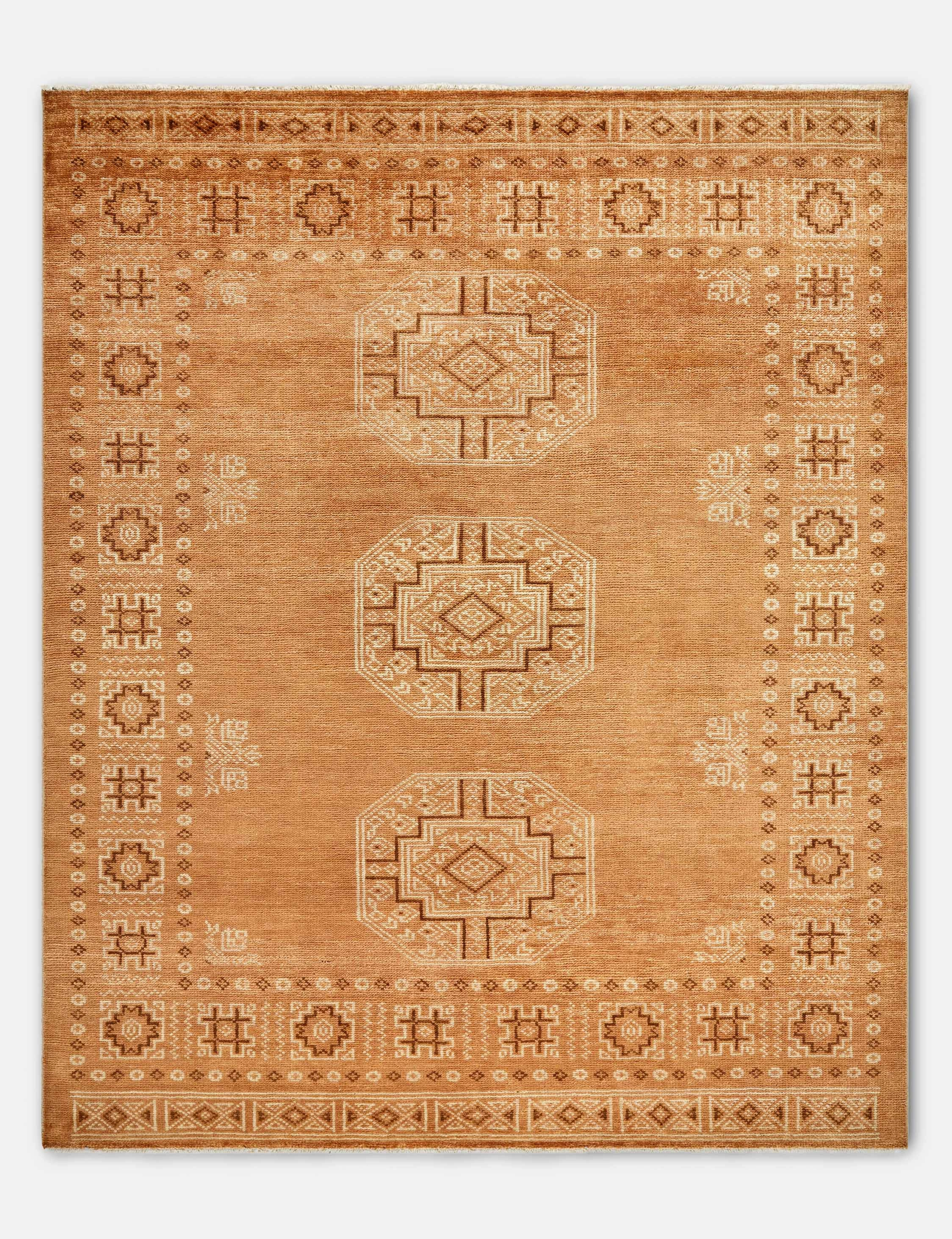 Calvez Hand-Knotted Wool Rug trendy fashion rug