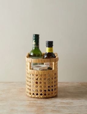Cane Basket by Sarah Sherman Samuel decorative tabletop item