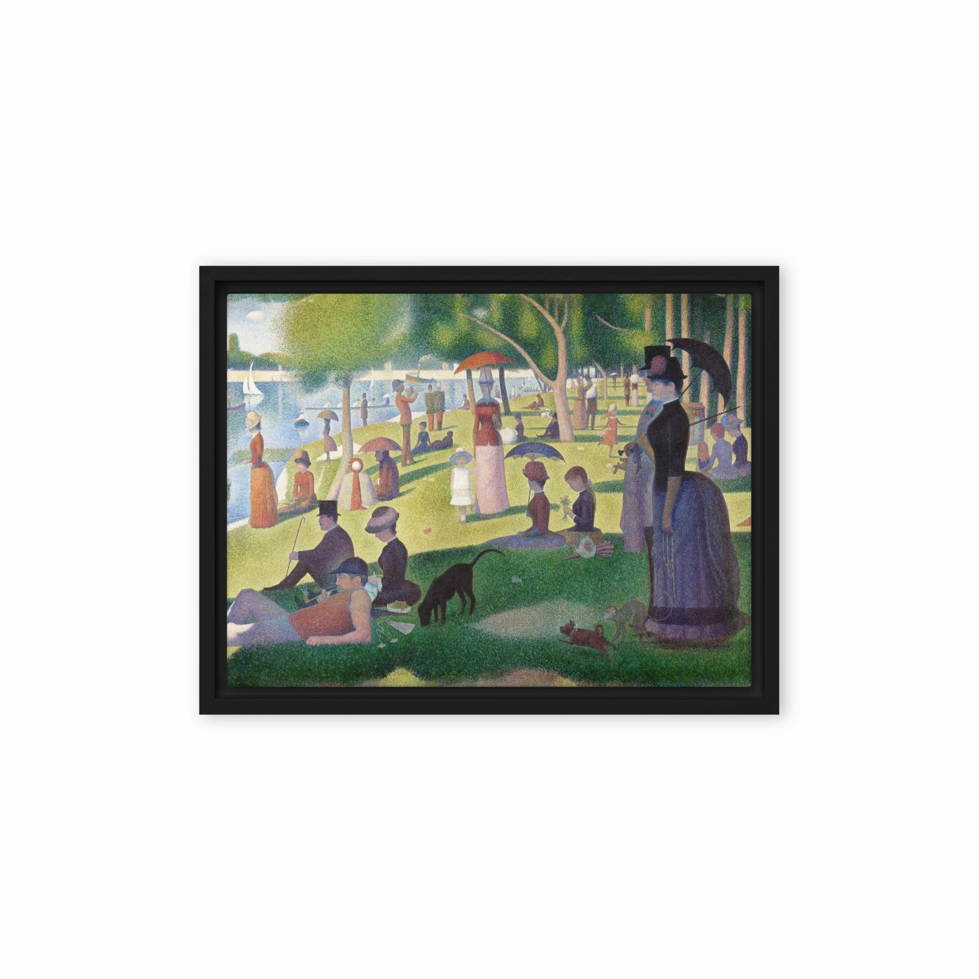 Canvas - A Sunday afternoon on the island of La Grande Jatte