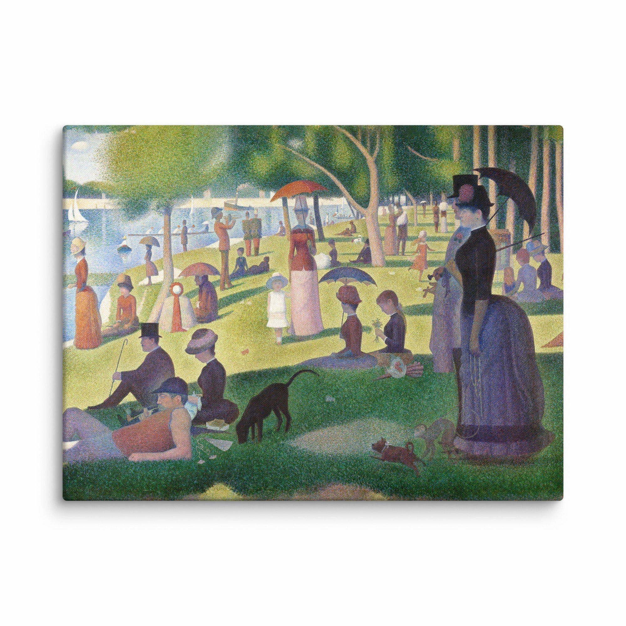 Canvas - A Sunday afternoon on the island of La Grande Jatte